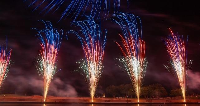 July 4th, 2023, Fireworks Display